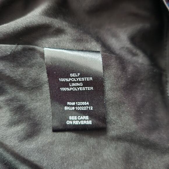 Torrid Black Floral V Neck Sleeveless Mini Skater Dress Size 4X Whimsigoth - Picture 5 of 10